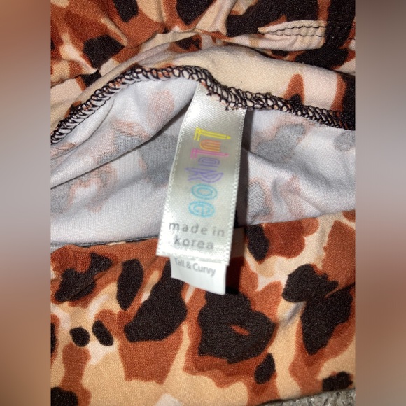 BNWOT LLR TC Cheetah Print Leggings - Picture 5 of 6